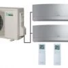 Daikin 2MXM40A Outdoor Unit - 2 Emura Indoor Units