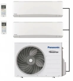 Panasonic CU-2Z35TBE Outdoor Unit - 2 Indoor Units